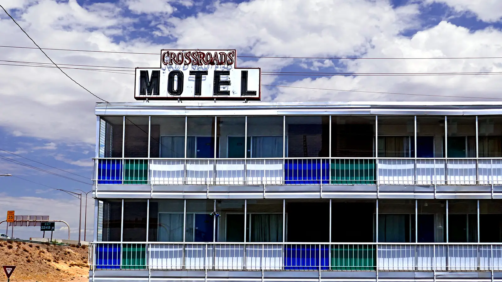The Crossroads Motel on Central Avenue, Albuquerque