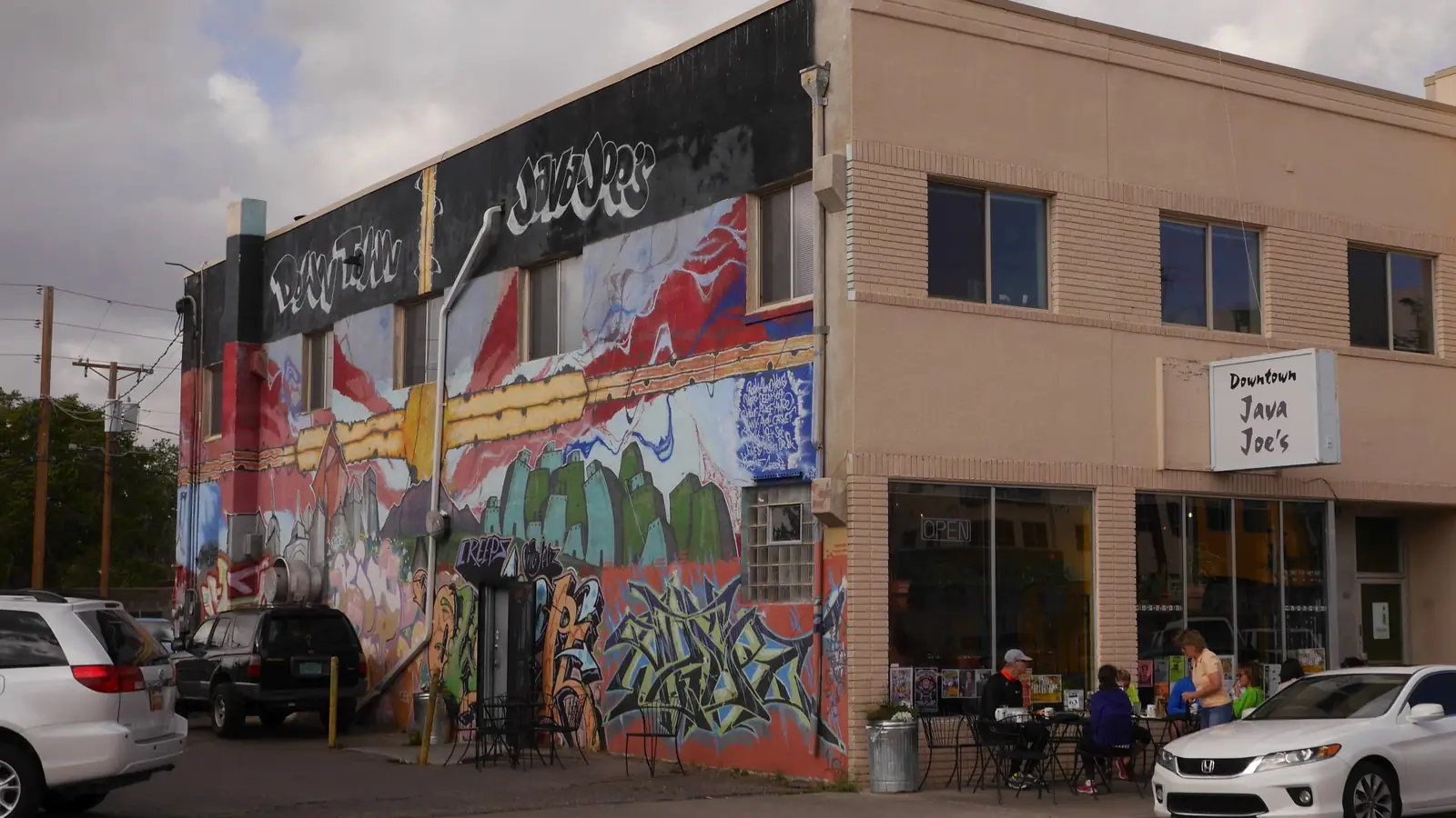Java Joe's café on Park Avenue, Tuco's headquarters in Breaking Bad