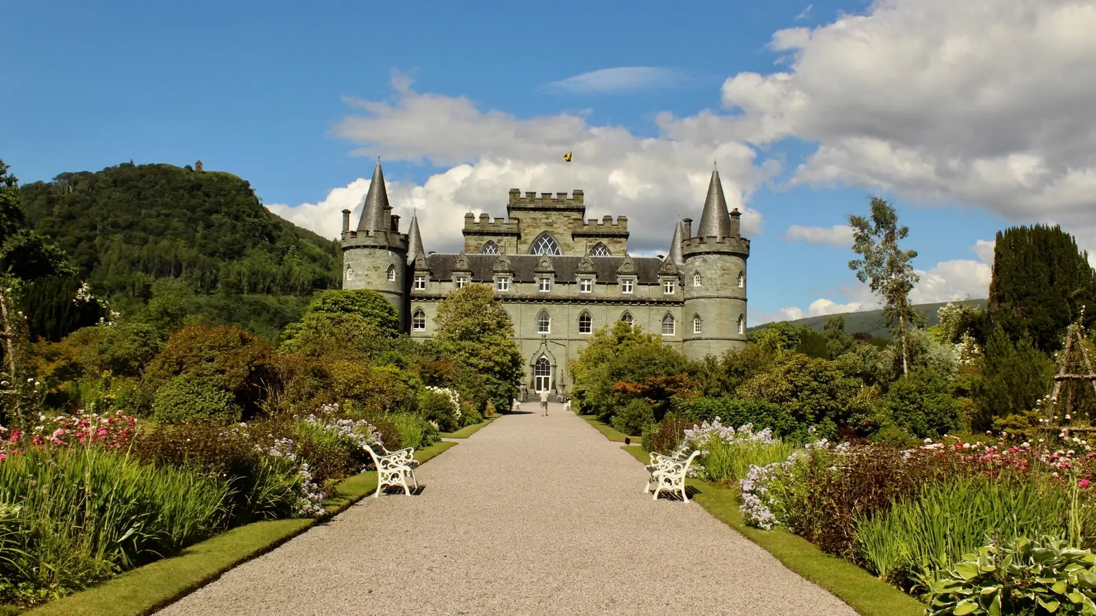 Inveraray Castle in Argyll, Duneagle in the Downton Abbey Christmas special