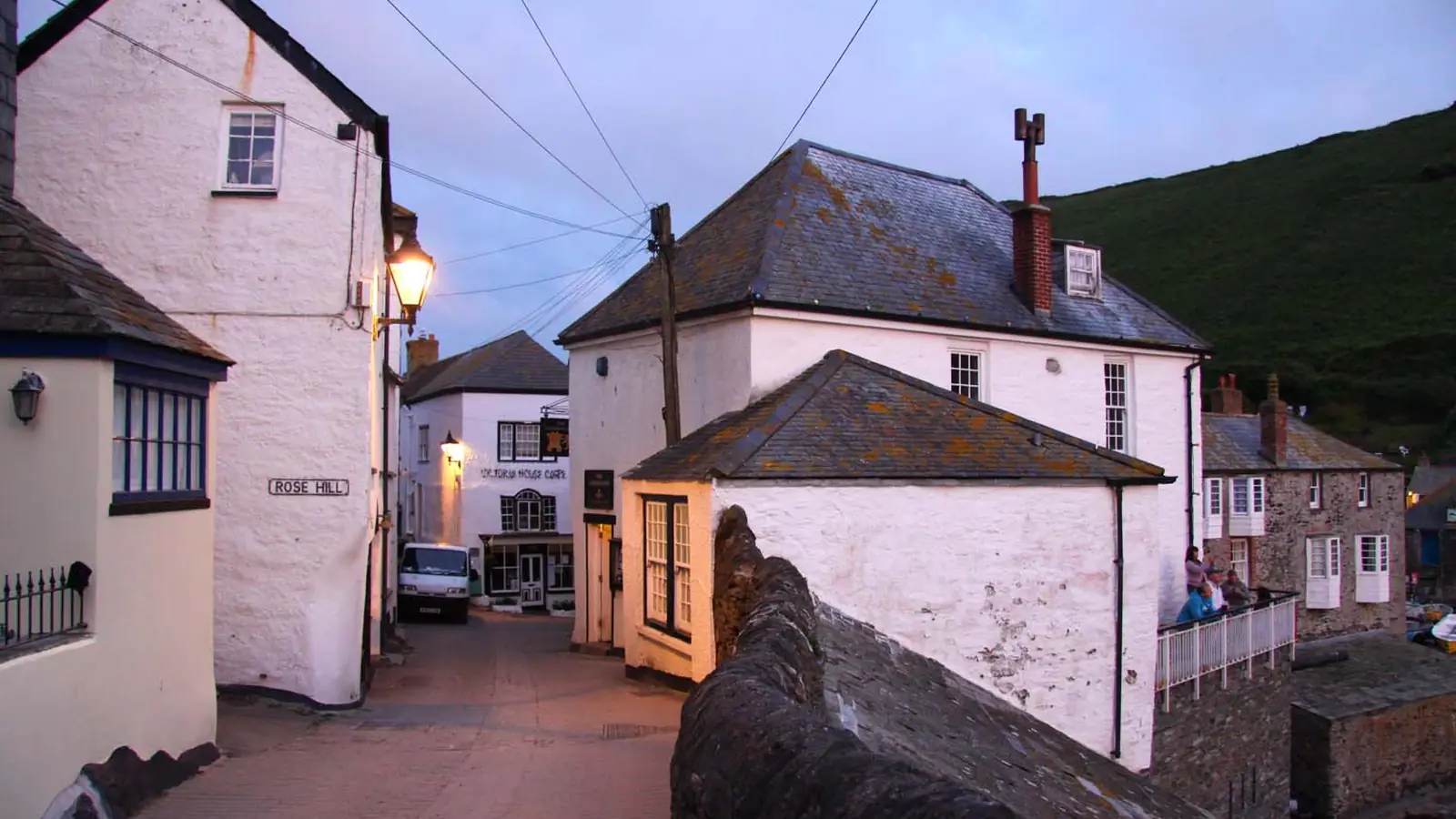 The Golden Lion pub on the harbour front at Port Isaac – the Crab and Lobster in Doc Martin.