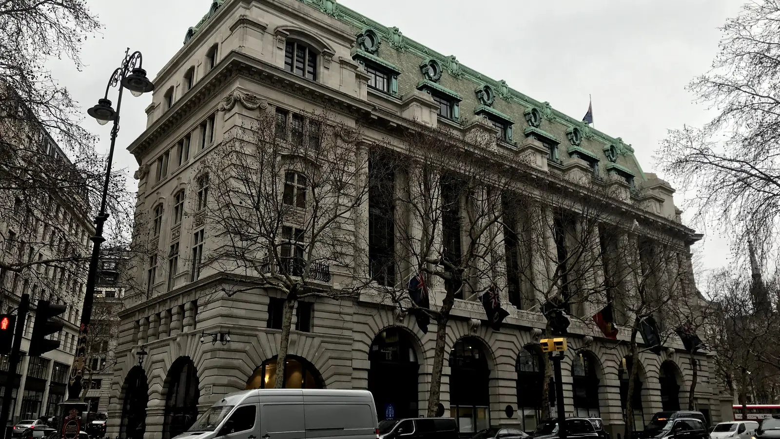 Australia House on the Strand, London, the Gringotts banking hall in Harry Potter