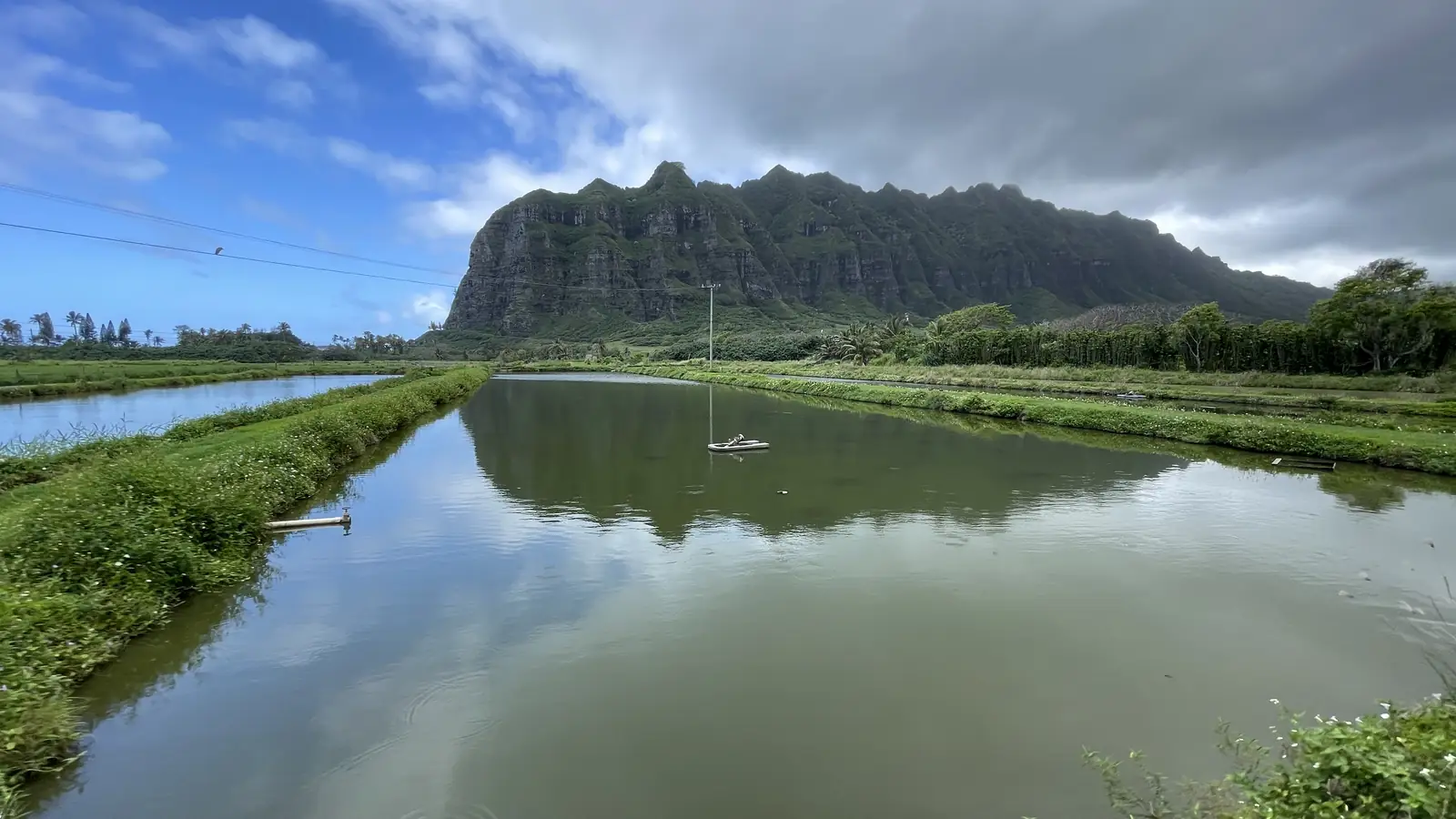 Rainforest in Hakipu'u Valley at Kualoa Ranch, Oahu – the bunker valley of Jurassic World: Fallen Kingdom