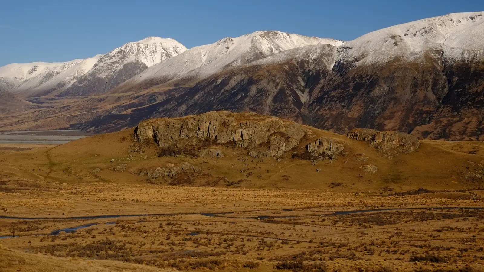 Mount Sunday in the Rangitata valley, where Edoras stood