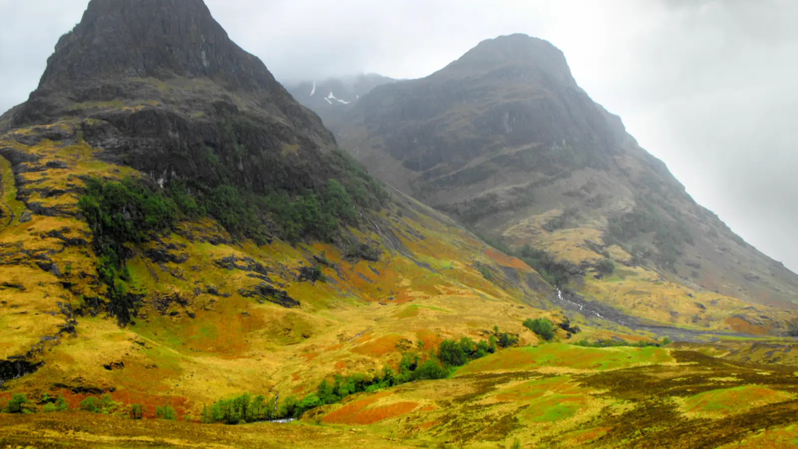 The Three Sisters of Glen Coe, the landscape of Outlander's title sequence