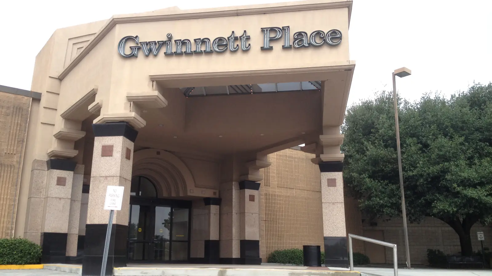 The closed Gwinnett Place Mall in Duluth, Georgia, inside which the Starcourt Mall set was built for season three